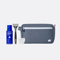 Harry's Original Shave Travel Kit / Chrome - Graphite / Shave Cream